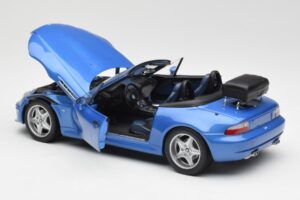 BMW Z3 M Roadster Con Portabagagli Blu Metallizzato UT Models 1:18 20416 Pressofusione — immagine 5 di 8