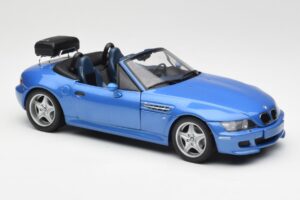 BMW Z3 M Roadster Con Portabagagli Blu Metallizzato UT Models 1:18 20416 Pressofusione — immagine 6 di 8
