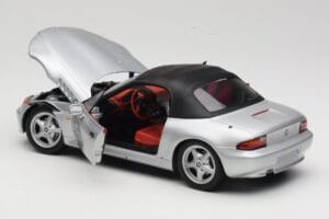 BMW Z3 Roadster 1.8 Argento UT Models 1:18 20404 Pressofusione — immagine 5 di 8
