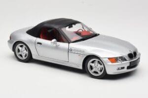BMW Z3 Roadster 1.8 Argento UT Models 1:18 20404 Pressofusione — immagine 6 di 8