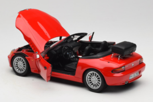 BMW Z3 Roadster 1.9 Rosso Edizione Concessionaria UT Models 1:18 80439423068 Pressofusione — immagine 5 di 8