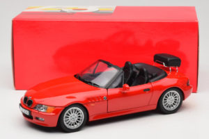 BMW Z3 Roadster 1.9 Rosso Edizione Concessionaria UT Models 1:18 80439423068 Pressofusione — immagine 8 di 8