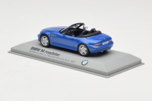BMW Z3 Roadster 2.8 Blu Minichamps 1:43 BMW003 Pressofusione — immagine 3 di 4