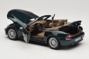 BMW Z3 Roadster 2.8 Verde Scuro Edizione Concessionaria UT Models 1:18 80439411713 Pressofusione — immagine 5 di 8