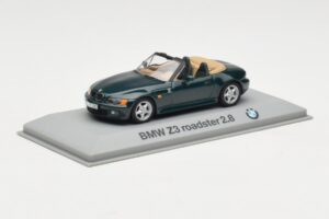 BMW Z3 Roadster 2.8 Verde Scuro Minichamps 1:43 80429421514 Pressofusione — immagine 2 di 4