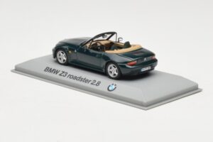 BMW Z3 Roadster 2.8 Verde Scuro Minichamps 1:43 80429421514 Pressofusione — immagine 3 di 4