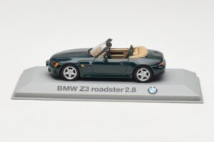 BMW Z3 Roadster 2.8 Verde Scuro Minichamps 1:43 80429421514 Pressofusione