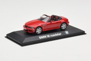 BMW Z3 Roadster 2.8 Rosso Minichamps 1:43 BMW004 Pressofusione — immagine 2 di 4