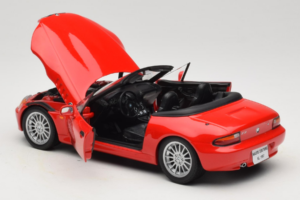 BMW Z3 Roadster Rosso Edizione Concessionaria UT Models 1:18 80439422185 Pressofusione — immagine 5 di 8