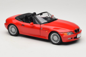 BMW Z3 Roadster Rosso Edizione Concessionaria UT Models 1:18 80439422185 Pressofusione — immagine 6 di 8