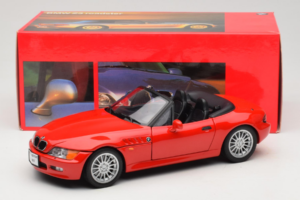 BMW Z3 Roadster Rosso Edizione Concessionaria UT Models 1:18 80439422185 Pressofusione — immagine 8 di 8