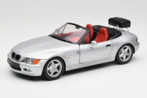 BMW Z3 Roadster Con Portabagagli Argento UT Models 1:18 20407 Pressofusione