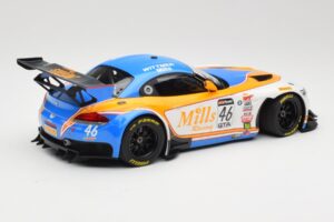 BMW Z4 E89 GT3 #46 Mills Racing M. Wittmer / A. Mills Pirelli World Challenge Sprint X-Series 2016 Minichamps 1:18 151162346  — immagine 2 di 6