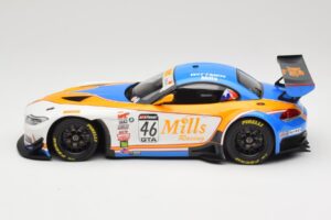 BMW Z4 E89 GT3 #46 Mills Racing M. Wittmer / A. Mills Pirelli World Challenge Sprint X-Series 2016 Minichamps 1:18 151162346  — immagine 3 di 6
