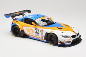 BMW Z4 E89 GT3 #46 Mills Racing M. Wittmer / A. Mills Pirelli World Challenge Sprint X-Series 2016 Minichamps 1:18 151162346  — immagine 4 di 6