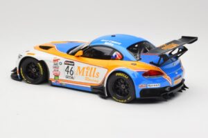 BMW Z4 E89 GT3 #46 Mills Racing M. Wittmer / A. Mills Pirelli World Challenge Sprint X-Series 2016 Minichamps 1:18 151162346  — immagine 5 di 6