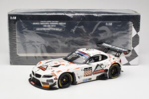 BMW Z4 E89 GT3 #888 Triple Eight Racing L. Mowle / J. Ratcliffe 24 Hours of Spa 2015 Minichamps 1:18 151152388 Pressofusione — immagine 6 di 6