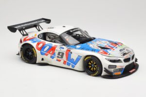 BMW Z4 E89 GT3 #9 Roal Motorsport A. Zanardi / B. Spengler 24 Hours of Spa 2015 Minichamps 1:18 151152309 Pressofusione — immagine 4 di 6