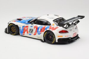 BMW Z4 E89 GT3 #9 Roal Motorsport A. Zanardi / B. Spengler 24 Hours of Spa 2015 Minichamps 1:18 151152309 Pressofusione — immagine 5 di 6
