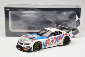 BMW Z4 E89 GT3 #9 Roal Motorsport A. Zanardi / B. Spengler 24 Hours of Spa 2015 Minichamps 1:18 151152309 Pressofusione — immagine 6 di 6