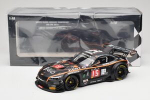 BMW Z4 GT3 E89 #15 Boutsen Ginion Racing 24 Hours of Spa 2015 Minichamps 1:18 151152315 Pressofusione — immagine 6 di 6