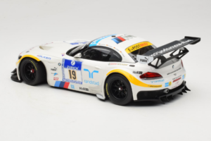 BMW Z4 GT3 #19 Team Schubert J. Muller / D. Muller ADAC 24 Hours Nurburgring 2012 Minichamps 1:18 151122319 Pressofusione — immagine 5 di 6