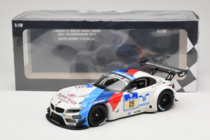 BMW Z4 GT3 #19 Team Schubert J. Muller / D. Muller ADAC 24 Hours Nurburgring 2013 Minichamps 1:18 151132319 Pressofusione — immagine 6 di 6