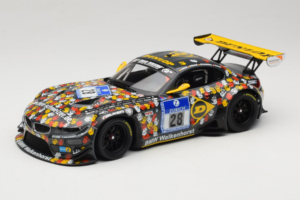 BMW Z4 GT3 #28 Team Walkenhorst J. Stuck / Sandritter ADAC 24 Hours Nurburgring 2014 Minichamps 1:18 151142328 Pressofusione