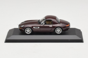 BMW Z8 Marrone Hardtop Minichamps 1:43 BMW019 Pressofusione