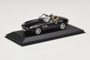 BMW Z8 Cabriolet Nero Minichamps 1:43 80420026607-R1 Pressofusione — immagine 2 di 4