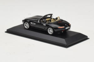 BMW Z8 Cabriolet Nero Minichamps 1:43 80420026607-R1 Pressofusione — immagine 3 di 4
