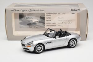 BMW Z8 E52 Cabriolet Argento Kyosho 1:18 80432411551 Pressofusione — immagine 8 di 8