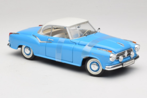 Borgward Isabella Coupe Blu Revell 1:18 08859-P1 Pressofusione — immagine 4 di 6