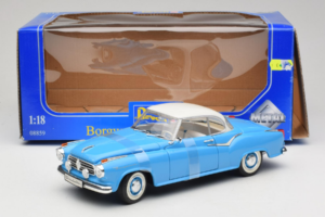 Borgward Isabella Coupe Blu Revell 1:18 08859-P1 Pressofusione — immagine 6 di 6