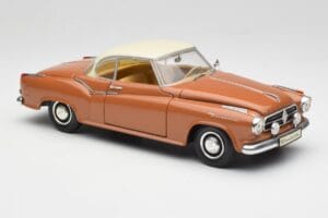 Borgward Isabella Coupe Bronzo Bianco Revell 1:18 08982 Pressofusione — immagine 6 di 8