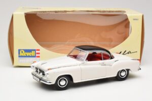 Borgward Isabella Coupé Bianco Revell 1:18 08982-W1 Pressofusione — immagine 8 di 8