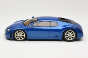 Bugatti EB 18.3 Chiron Blu AUTOart 1:18 70911 Pressofusione — immagine 4 di 8