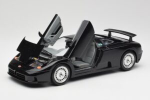 Bugatti EB110 Nero Bburago 1:18 3055 Pressofusione — immagine 2 di 8