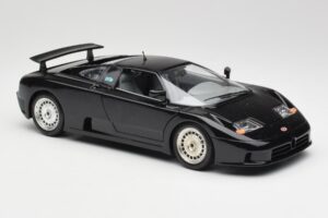 Bugatti EB110 Nero Bburago 1:18 3055 Pressofusione — immagine 6 di 8