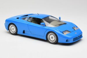 Bugatti EB110 Blu Bburago 1:18 3035 Pressofusione — immagine 5 di 8