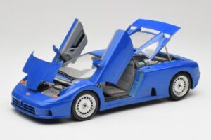Bugatti EB110 Blu Scuro Bburago 1:18 3035-DB Pressofusione — immagine 2 di 8