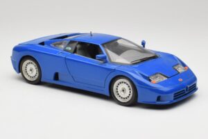 Bugatti EB110 Blu Scuro Bburago 1:18 3035-DB Pressofusione — immagine 6 di 8