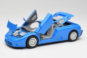 Bugatti EB110 GT Blu Anson 1:18 30303-W Pressofusione — immagine 2 di 8