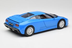 Bugatti EB110 GT Blu Anson 1:18 30303-W Pressofusione — immagine 3 di 8