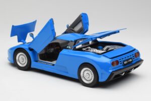 Bugatti EB110 GT Blu Anson 1:18 30303-W Pressofusione — immagine 5 di 8