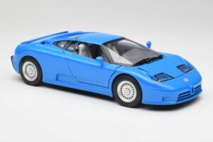 Bugatti EB110 GT Blu Anson 1:18 30303-W Pressofusione — immagine 6 di 8