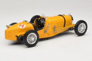 Bugatti Type 59 #14 Grand Prix Arancione Bburago 1:18 3012 Pressofusione — immagine 2 di 6