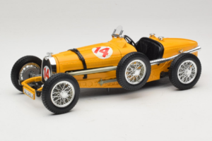 Bugatti Type 59 #14 Grand Prix Arancione Bburago 1:18 3012 Pressofusione