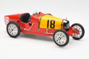Bugatti T35 National Colors Spain CMC 1:18 M-100-B-016 Pressofusione — immagine 4 di 6