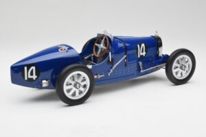 Bugatti Type 35 #14 Dark Blue Norev 1:12 125703 Pressofusione — immagine 2 di 6